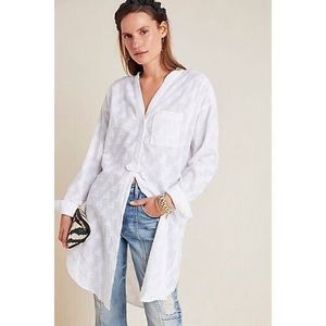 Anthropologie Maeve Roberta Textured Henley Tunic Size S. B-7